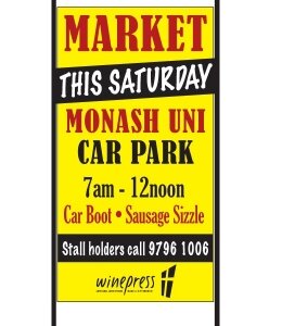Winepress CARBOOT SALE - Closed