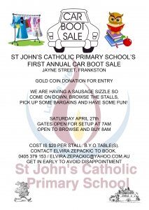 St Johns Primary School Car Boot Sale