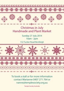 Christmas in July Handmade and Plant Market- CLOSED
