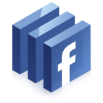Facebook Logo Abstract